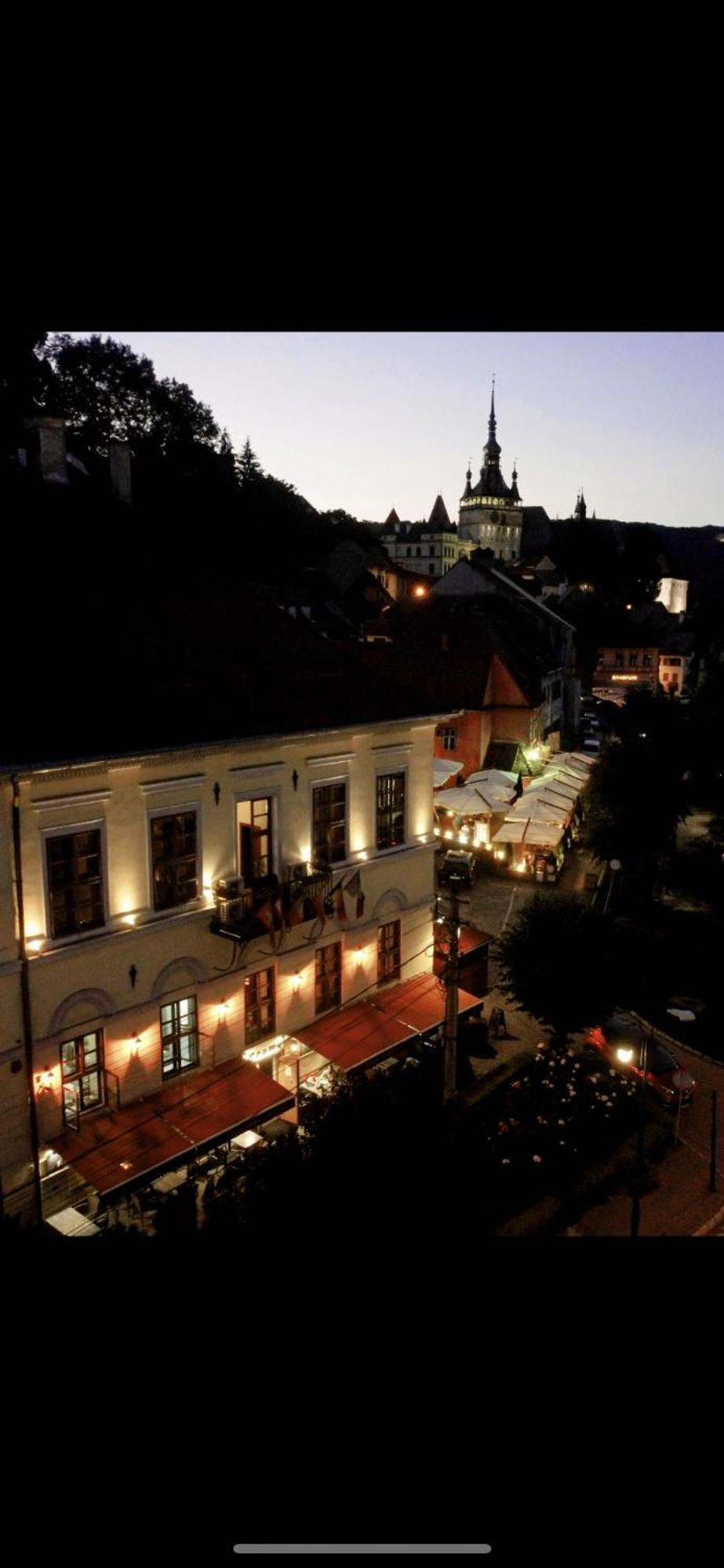 Pensiunea Gasthaus Alte Post シギショアラ エクステリア 写真