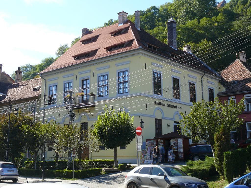 Pensiunea Gasthaus Alte Post シギショアラ エクステリア 写真